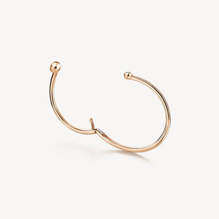 Hearts On Fire Dream Bypass Pavé Bangle Bracelet - UU32198WGHV0905648 thumbnail