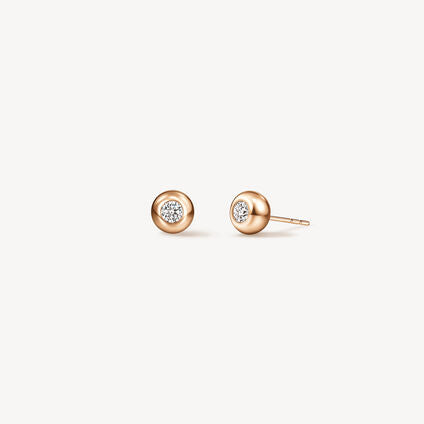 Hearts On Fire Dream Solitaire Stud Earrings - UU32218YGHV035
