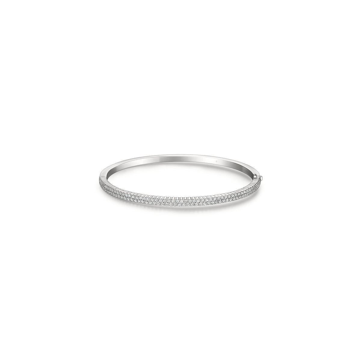 Hearts On Fire Classic 2Row Bangle Bracelet - UU32828WGHV0955648