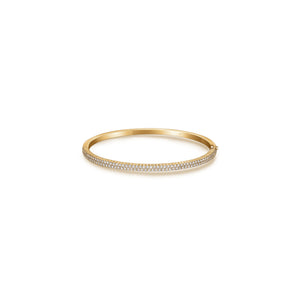 Hearts On Fire Classic 2 Row Bangle Bracelet