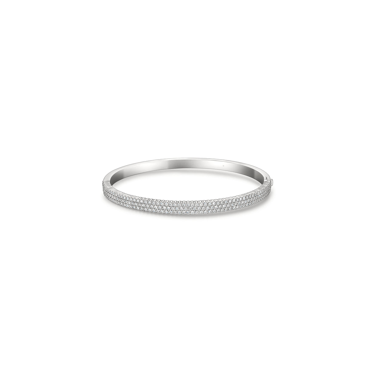 Hearts On Fire Classic 3Row Bangle Bracelet - UU32838WGHV1455648