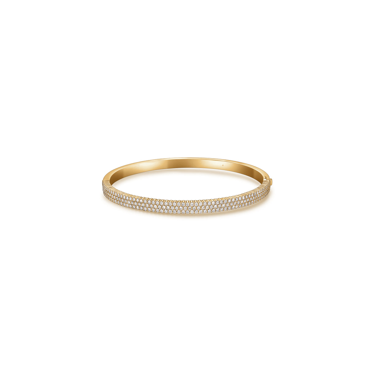 Hearts On Fire Classic 3Row Bangle Bracelet - UU32838YGHV1455648