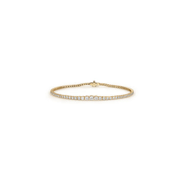 Hearts On Fire Temptation Graduated Line Bracelet 7 - UU32858YGHV1450700