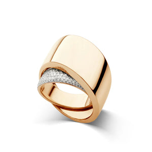 Vhernier 18Krw Tour Billon Ring - PG0527A336