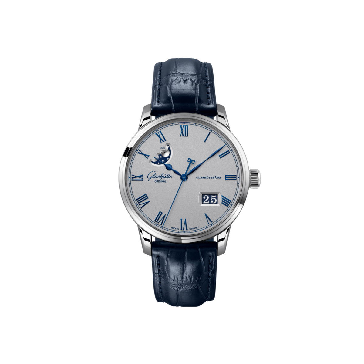 Glashutte Senator Excellence Panorama Date Moon Phase - 1-36-24-02-02-61