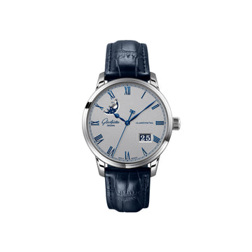Glashutte Senator Excellence Panorama Date Moon Phase - 1-36-24-02-02-61