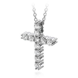 Hearts On Fire 16 Whimsical Cross Pendant - HFPWCL00658W thumbnail