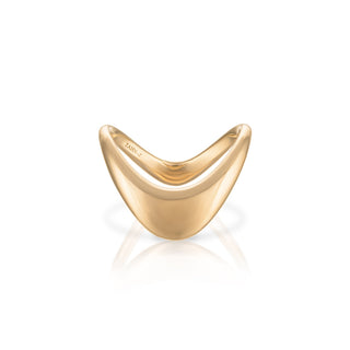 Petite ZAHA Plain Gold Ring thumbnail