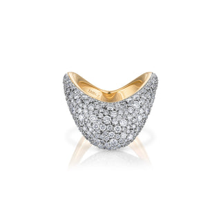 Big ZAHA Pavé Ring thumbnail