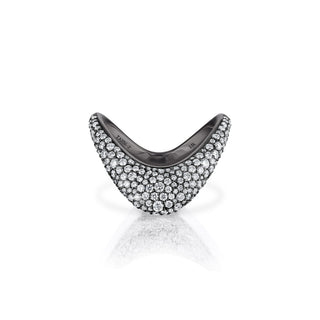 Petite ZAHA Pavé Ring thumbnail