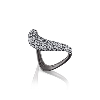 Petite ZAHA Pavé Ring thumbnail