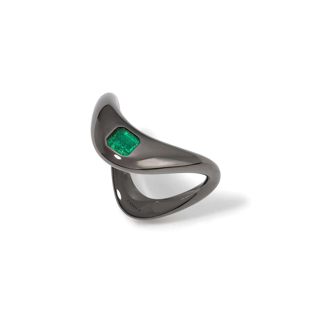 ZAHN-Z Petite ZAHA Emerald Ring - ZZZ-075