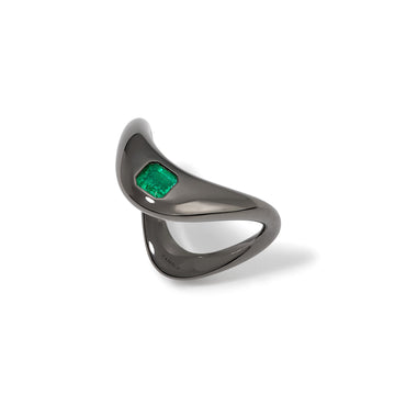 ZAHN-Z Petite ZAHA Emerald Ring - ZZZ-075