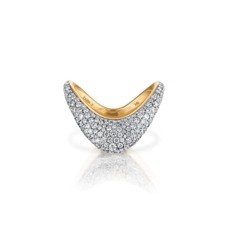 Petite ZAHA Pavé Ring thumbnail