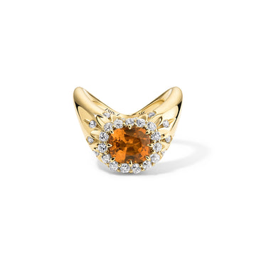 ZAHN-Z Big ZAHA Vintage Halo One-of-a-Kind Ring - ZZZO-032
