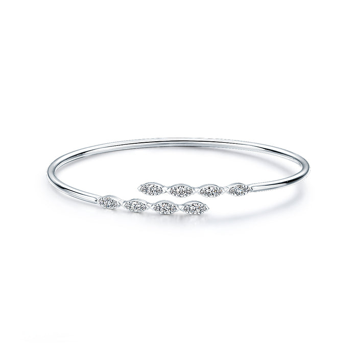 Aerial Marquise Flexi Bangle