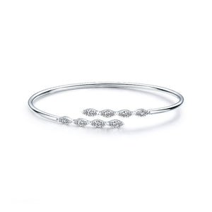 Aerial Marquise Flexi Bangle