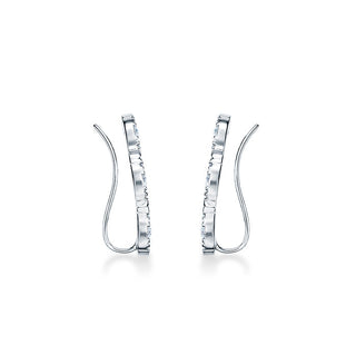 Aerial Marquise Earring Climbers thumbnail