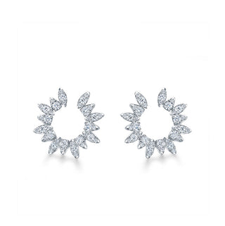 Aerial Sunburst Wrap Earring Small thumbnail