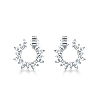 Aerial Sunburst Wrap Earring Small thumbnail