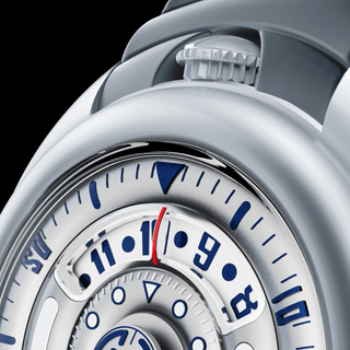 Gagà Laboratorio Aqualab Silver Grey and Blue 44.00 mm - AQ02-01 thumbnail