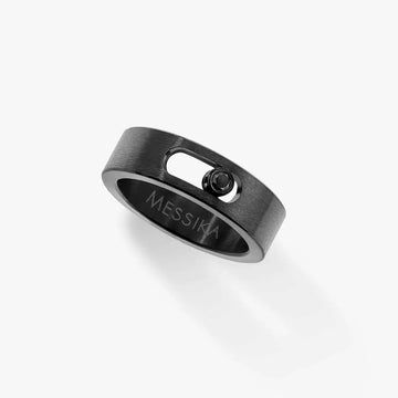 Black Titanium Black Diamond Ring Move Titanium
