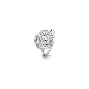BOUTON DE CAMÉLIA RING