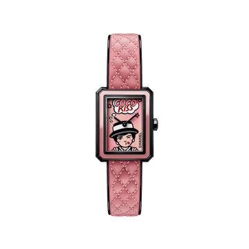 CHANEL BOY·FRIEND BLUSH WATCH H10281