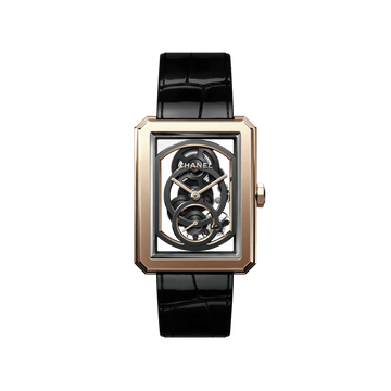 CHANEL BOY·FRIEND Skeleton Watch H6594