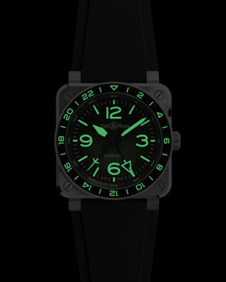 Bell & Ross BR-03 GMT Green Lum thumbnail
