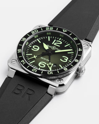 Bell & Ross BR-03 GMT Green Lum thumbnail