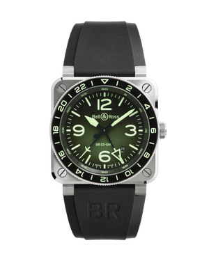 Bell & Ross BR-03 GMT Green Lum