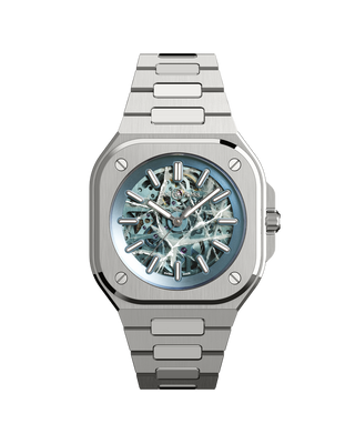 Bell & Ross BR-05 Skeleton Arctic Blue thumbnail