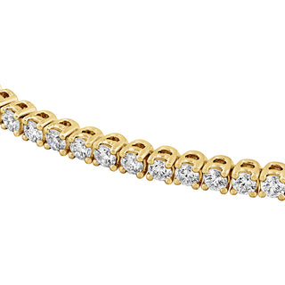 Classic 4-Prong Line Bracelet 1.96-2.05ctw approx. in 18K Yellow Gold - CBDD11707008Y72000 thumbnail