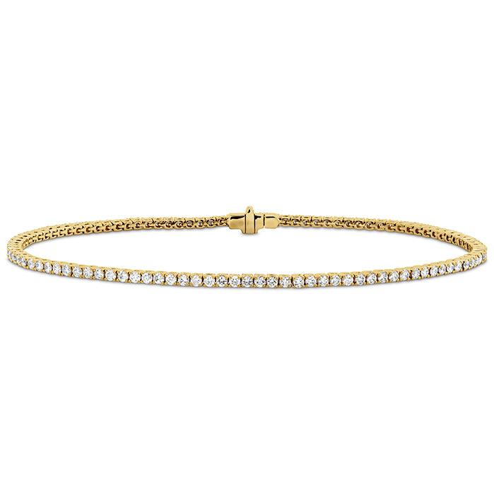 Memoire Classic 4-Prong Line Bracelet 1.41-1.48ctw approx. in 18K Yellow Gold - CBDD11807008Y72000