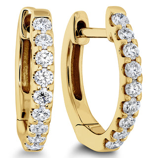 Memoire Odessa Huggies .50ctw approx. in 18K Yellow Gold - CHHO32412128Y72000 thumbnail