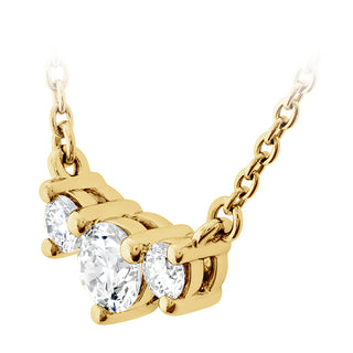 Memoire 18K Yellow Gold TRNTY Small .15ctw Diamond NK 18" G-H Color, SI Clarity - CNDD21618008Y72000 thumbnail