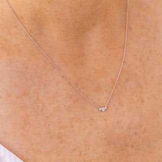 Memoire 18K Yellow Gold TRNTY Small .15ctw Diamond NK 18" G-H Color, SI Clarity - CNDD21618008Y72000 thumbnail