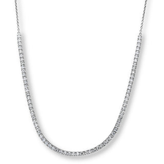 Memoire 18K White Gold 1.95ctw Diamond HLF TENN Necklace - CNDD50516008W72000 thumbnail
