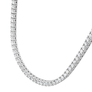 Memoire 18K White Gold 1.95ctw Diamond HLF TENN Necklace - CNDD50516008W72000 thumbnail