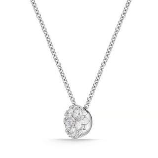 Memoire 18K White Gold HARMONY Small .45ctw Diamond PNT 18" G-H Color, SI Clarity - FCCU20118008W72000 thumbnail