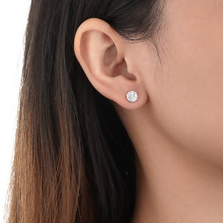 Memoire 18K White Gold HARMONY Small .56ctw Diamond G-H Color, SI Clarity - FECU20100008W72000 thumbnail