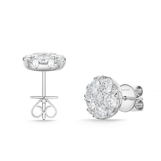 Memoire 18K White Gold HARMONY Large 1.03ctw Diamond G-H Color, SI Clarity - FECU20300008W72000 thumbnail