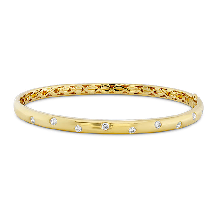 Gypsy Diamond Bangle .50ctw approx. (4.25mm) in 18K Yellow Gold - FGBZ10160508Y72000