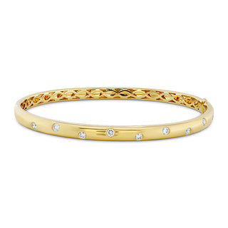 Gypsy Diamond Bangle .50ctw approx. (4.25mm) in 18K Yellow Gold - FGBZ10160508Y72000 thumbnail