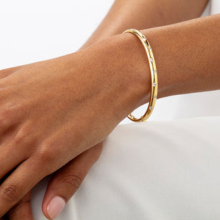 Gypsy Diamond Bangle .50ctw approx. (4.25mm) in 18K Yellow Gold - FGBZ10160508Y72000 thumbnail