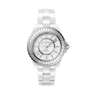 J12 Baguette Diamond Bezel watch Caliber 12.1, 38 mm thumbnail
