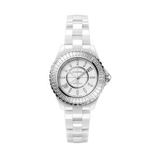 J12 Baguette Diamond Bezel watch Caliber 12.2, 33 mm thumbnail