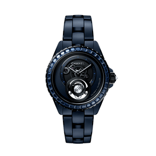 J12 BLEU DIAMOND TOURBILLON WATCH thumbnail