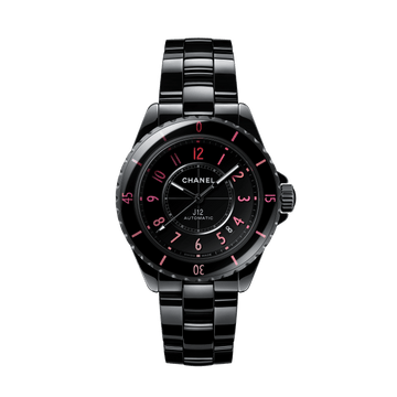 CHANEL J12 BLUSH WATCH CALIBER 12.1, 38 MM H10312